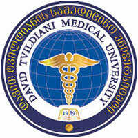 David Tvildiani Medical University logo